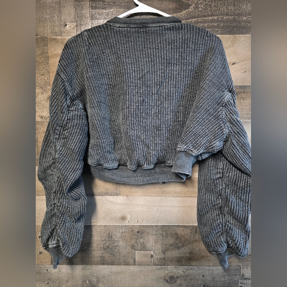 Free People Klara Reversible Quilted Cropped Jacket - Picture 5 of 6